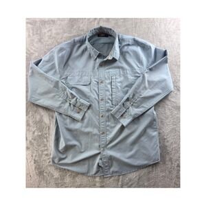 Ridgecut Toughwear Utility Button Down Shirt Mens XLT Outdoor Workwear Casual